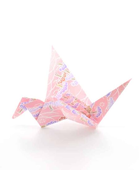 paper origami flapping bird