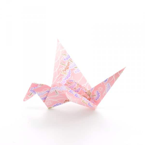 paper origami flapping bird