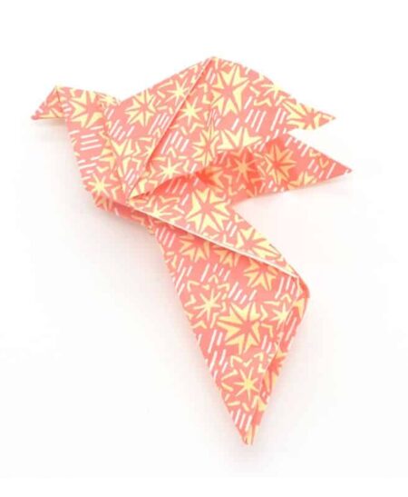 handmade paper origami dove