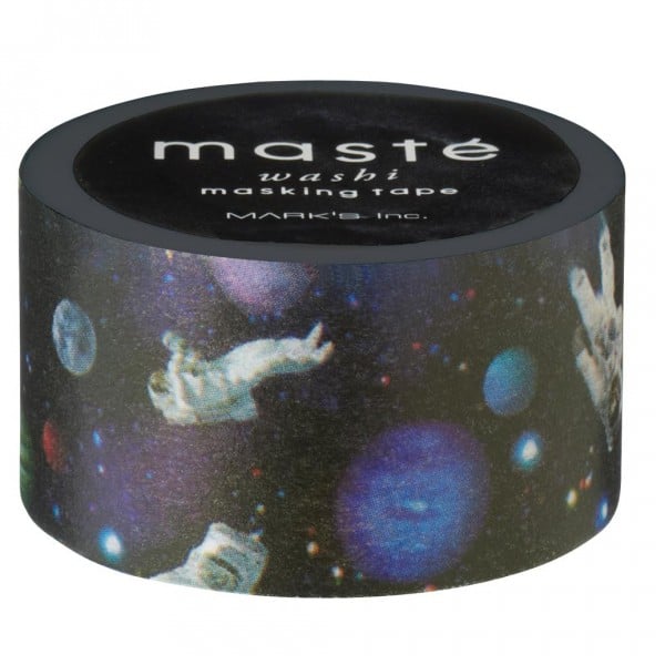 in space astronaut washi tape