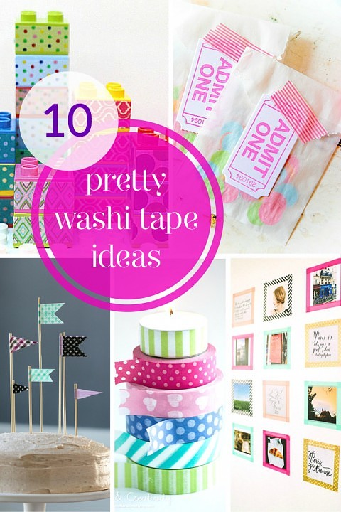 pretty washi tape ideas PIN