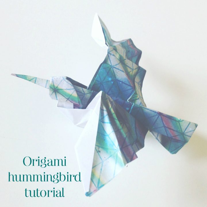 How to make an origami star for Christmas - The Paperdashery
