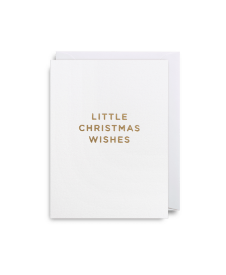 Little Christmas Wishes mini card