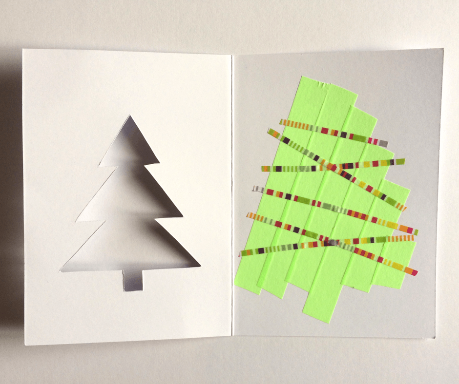 diy-washi-tape-christmas-card-4 - The Paperdashery