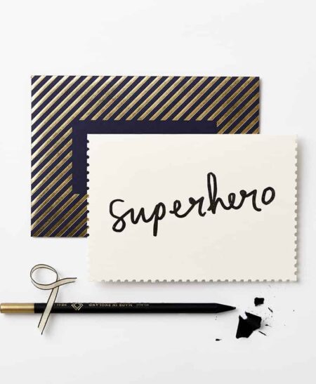 Superhero Card