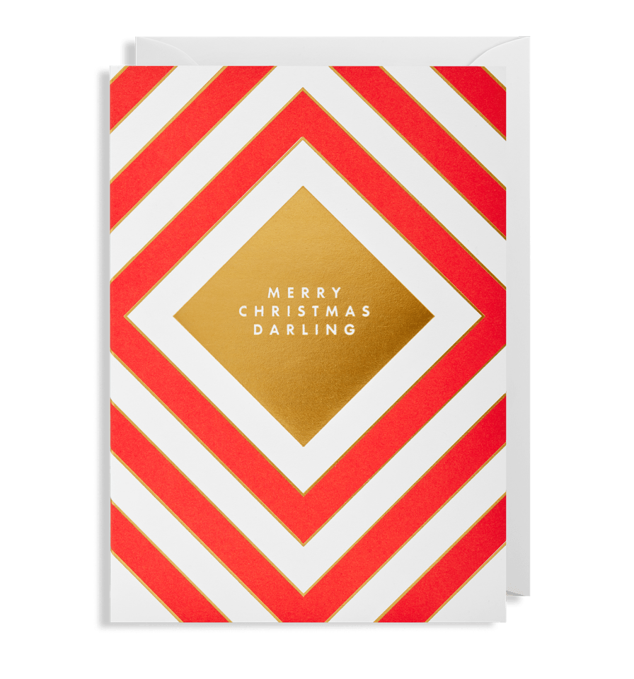 Merry Christmas Darling Card - The Paperdashery